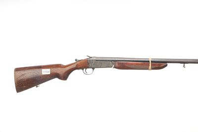 ASTRA A 12-BORE SINGLE BARREL Ser No 105544. Weight 2.56kg OAL 46in, Barrel 30in Shotgun Cert / 