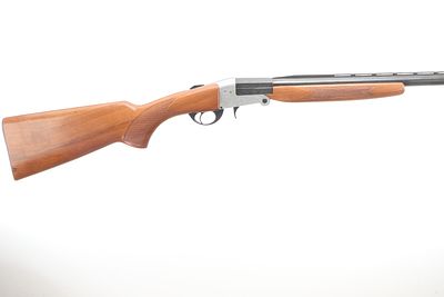 BSA A 12-BORE SINGLE BARREL Ser No 53760. Weight 2.59kg OAL 45in, Barrel 25in Shotgun Cert / RFD 