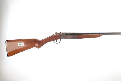 WEBLEY & SCOTT A 12-BORE OVER & UNDER Ser No 70210. Weight 2.80kg Total 47in, Barrel 30in. 