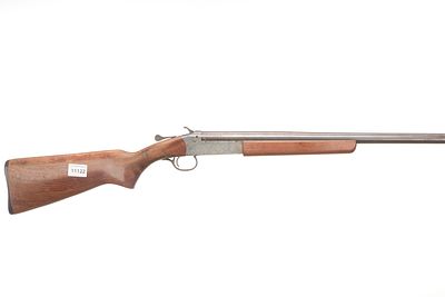 COOEY A 12-BORE SINGLE BARREL Ser No 36670. Weight 2.66kg OAL 46in, Barrel 31in Shotgun Cert / 