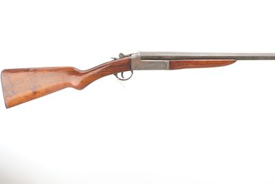 WEBLEY & SCOTT A 12-BORE SINGLE BARREL Ser No 62809. Weight 2.96kg OAL 49in, Barrel 32in 