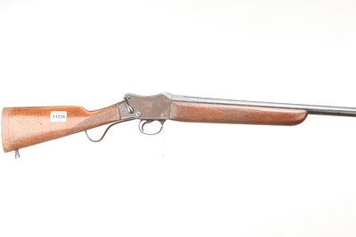 GREENER, W. W. A 12-BORE SINGLE BARREL SHOTGUN Ser No 43239. Weight 2.97kg OAL 47in, Barrel 