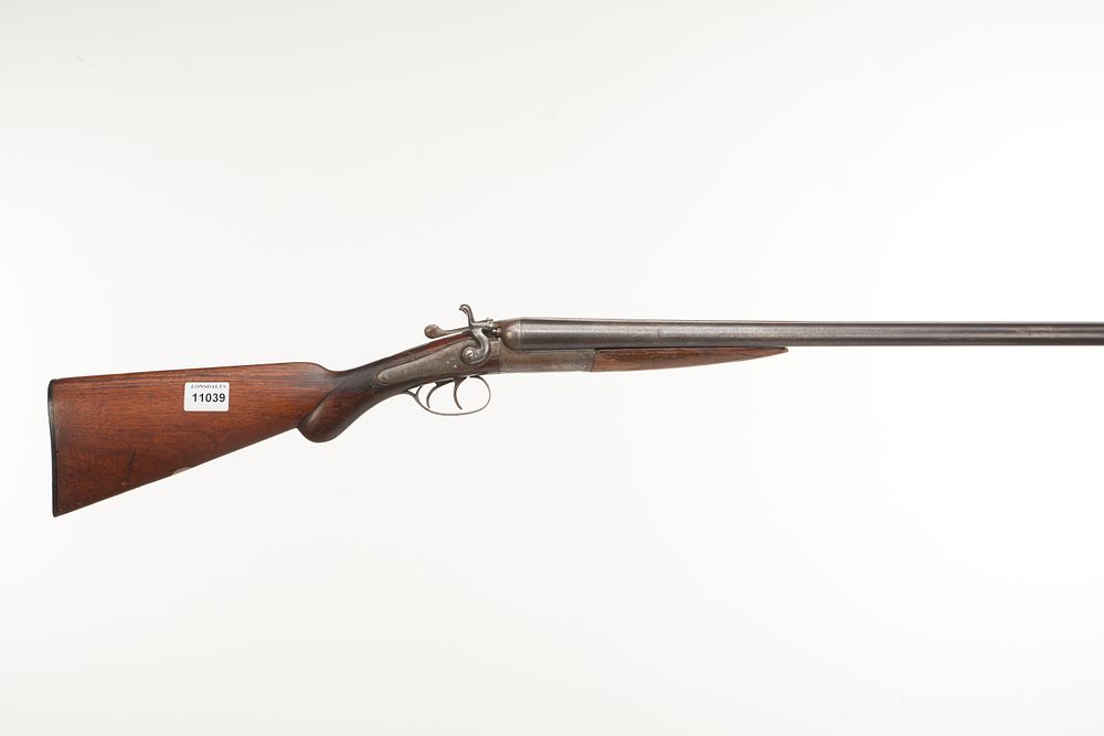 Lot 237: UNKNOWN A 12 BORE HAMMER ACTION Ser No 141055