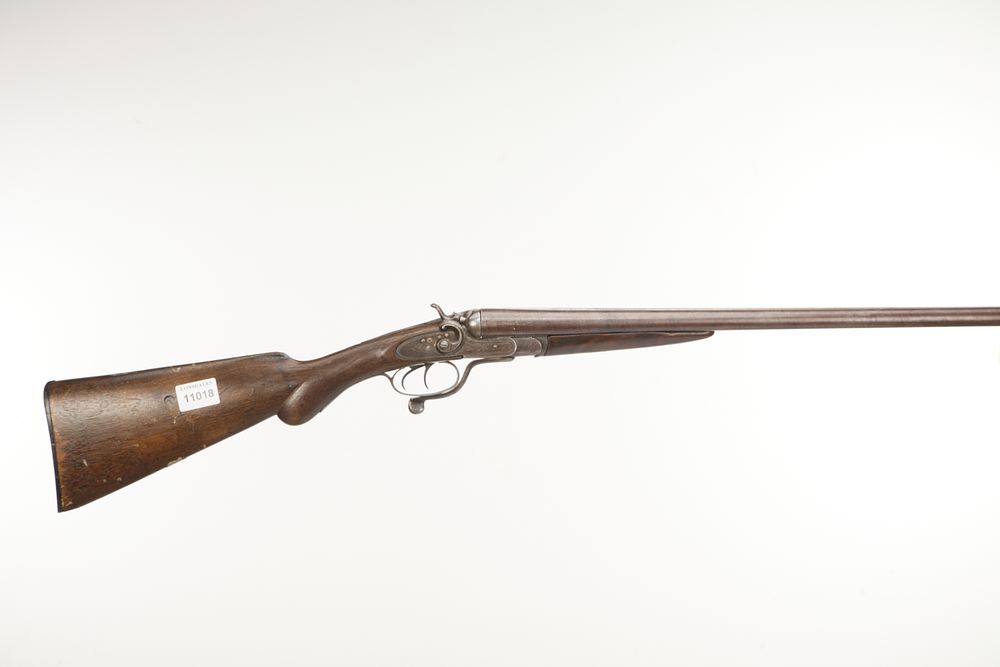 Lot 240: ELLIS BROS A 12-BORE  HAMMER ACTION Ser No NVN