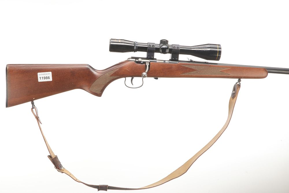 Lot 350: ANSCHUTZ A Mod 1451 .22 LR BOLT-ACTION Ser No 1400269