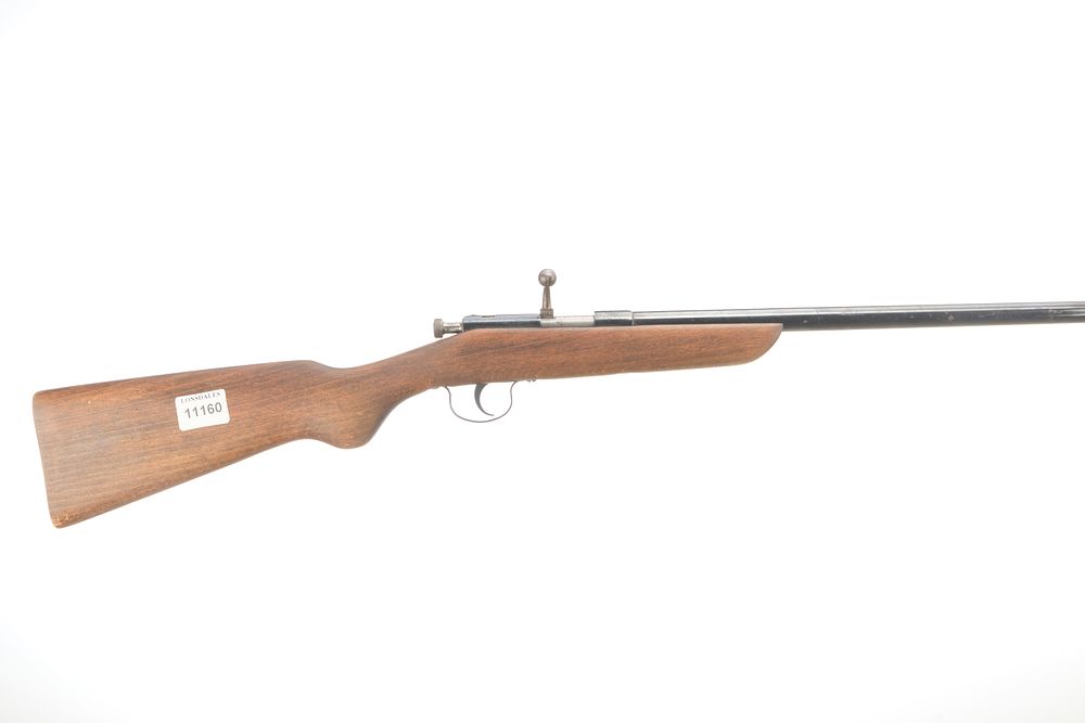 Lot 467: WEBLEY & SCOTT A 9mm GARDEN GUN Ser No 0545