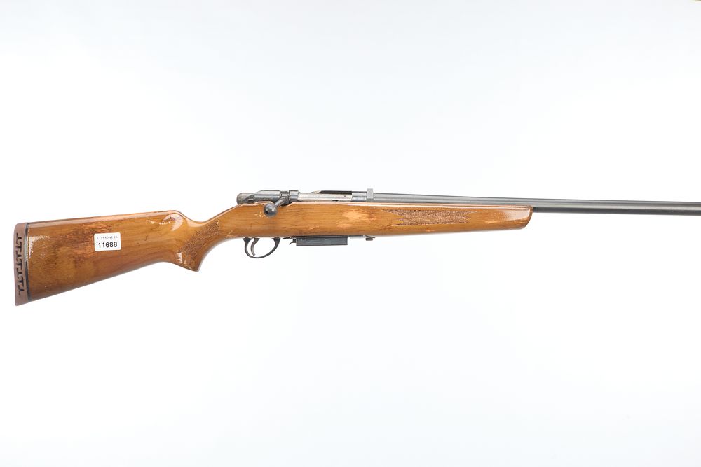 Lot 476: STEVENS  A 12-BORE BOLT ACTION Ser No B 439859
