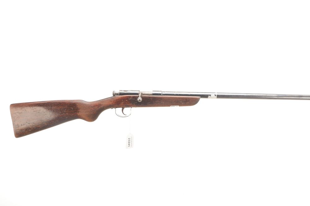 Lot 478: WEBLEY & SCOTT A .9mmR BOLT ACTION Ser No 5350;