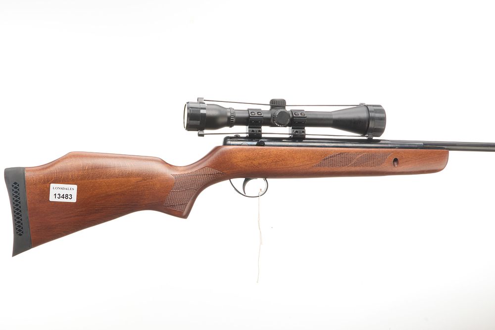 Lot 504: BSA A Mod SUPERSPORT .22 BREAK BARREL WITH HAWKE SCOPE Ser No S-839736-10
