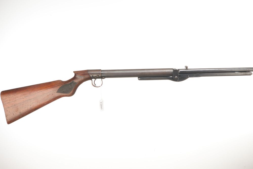 Lot 513: LINCOLN JEFFRIES A .22 AIR RIFLE Ser No S15625