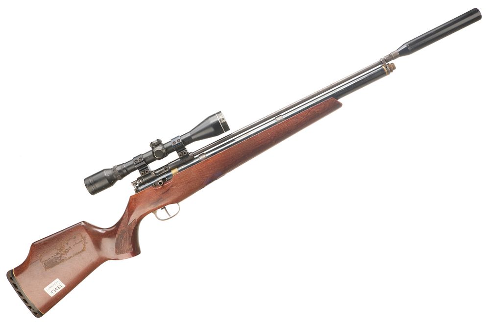 Lot 534: NVM A.22 PCP AIR RIFLE Ser No 2959;