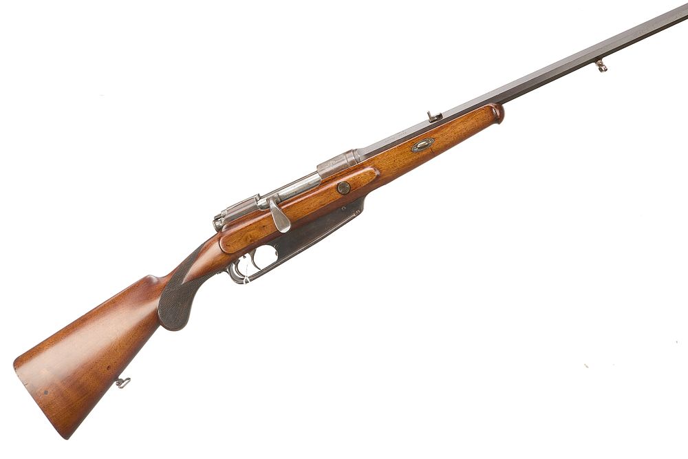 Lot 384: KRUPP & ESSEN 
 A 8x57 BOLT-ACTION W/ 2 CLIPS Ser No 23085