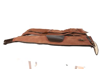 FABRIC AND LEATHER GUN SLIP, 3 OF