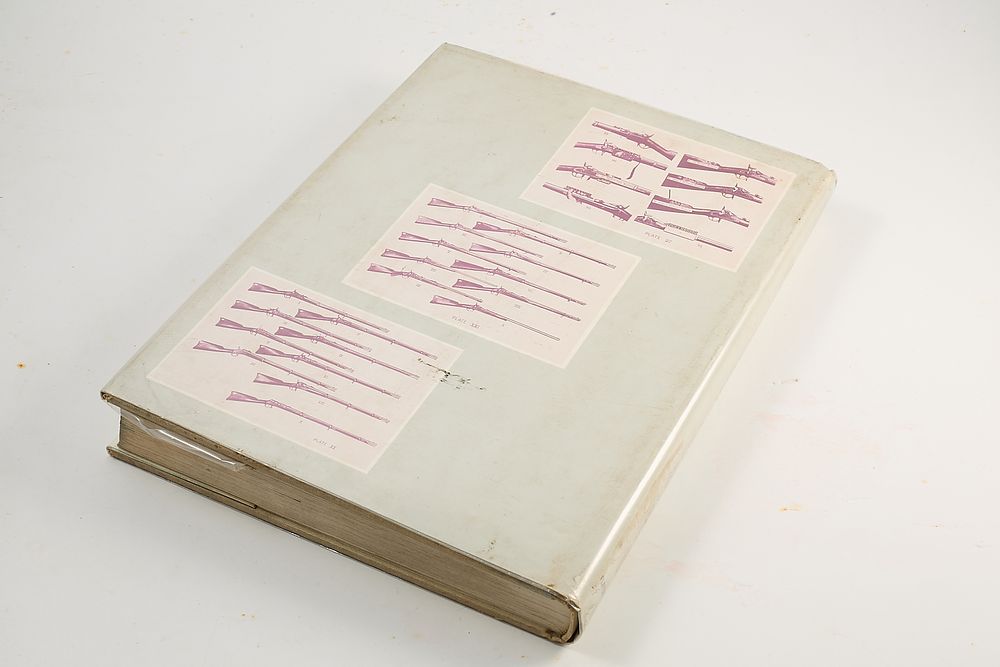 Lot 659: THE BREECH-LOADER IN THE SERVICE 1816-1917 BY C FULLER 

 A 1965 1ST EDITION WITH THE ORIGINAL DUST COVER