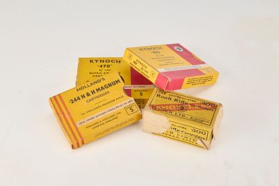 EMPTY KYNOCH BOXES