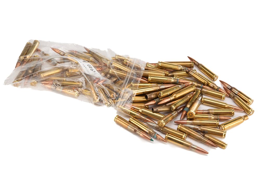 Lot 163: ASSORTED LIVE AMMUNITION, 1.75KG
