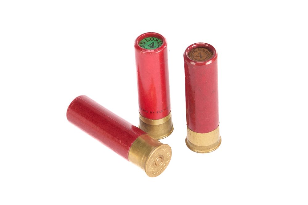Lot 210: ELEY 12-BORE PAPER CARTRIDGES, 3 OF