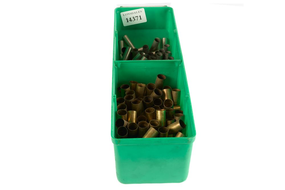 Lot 264: BRASS TZZ 86 & .38 WIN SPL+P, 1.41KG