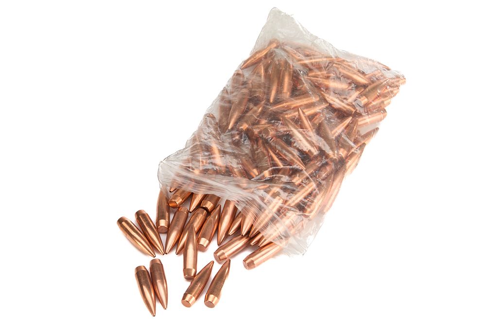Lot 271: MIXED .30 CAL PROJECTILES, 1KG;