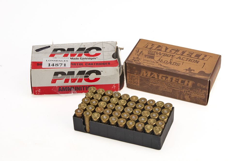 Lot 281: ASSORTED FIRED .38 SPL CASES, 100 OF