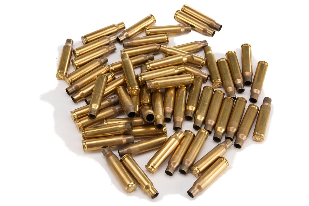 Lot 317: FIRED .308 CASES, PPU, 40 OF & FEDERAL, 17 OF