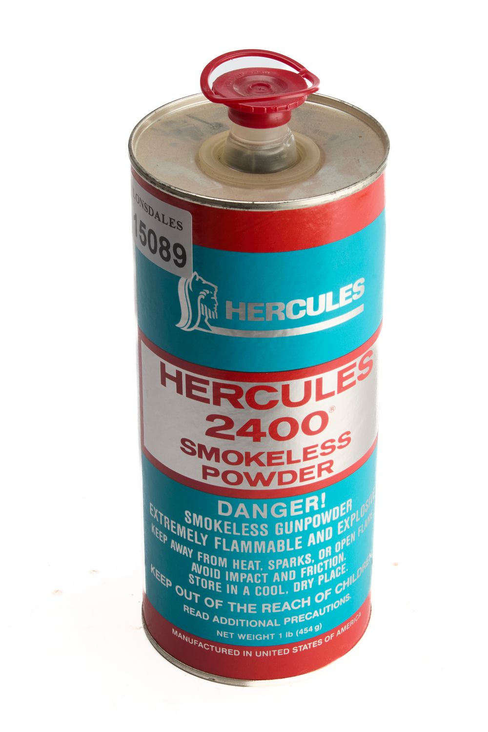 Lot 263: HERCULES HERCULES 2400 SMOKELESS POWDER