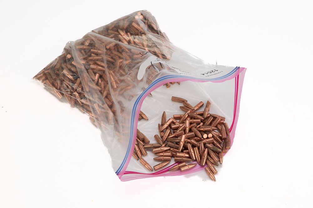 Lot 289: .25 BULLETS 100 GR APPROX 300