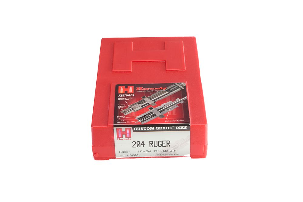 Lot 385: HORNADY .204 RUGER FULL LENGTH TWO DIE SET