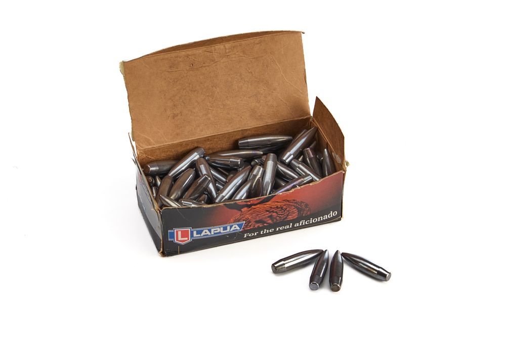 Lot 279: LAPUA 30/7.62 185gr HPBT, FACTORY MOLY COATED, APPROX 100 OF