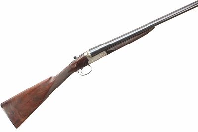WINCHESTER A Mod 23 PIGEON GRADE BOXLOCK EJECTOR Ser No PWK011456E;. Chequered butt, straight 
