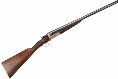 W.J. JEFFERY A 12-BORE BOXLOCK EJECTOR Ser No 37350;. Chequered butt, straight grip and forend. 