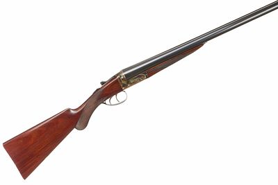 WEBLEY & SCOTT A Mod 700S 12-BORE BOXLOCK EJECTOR Ser No 142869;. Ribbed butt, chequered 