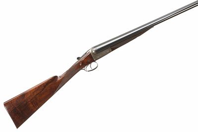 GREENER A 20-BORE BOXLOCK NON-EJECTOR Ser No 66005;. Chequered butt, chequered straight grip and 