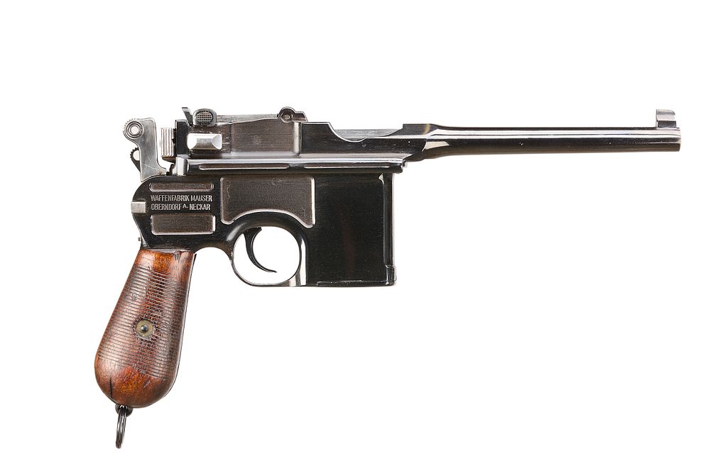 Lot 519: MAUSER A 7.63x25 PISTOL Ser No 203109;