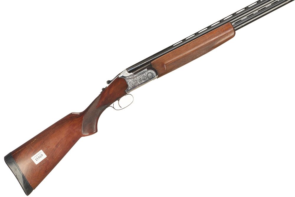 Lot 213: LANBER A 12-BORE OVER & UNDER Ser No 137915