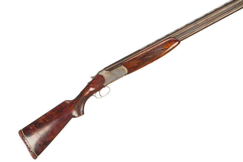 Lot 233: LANBER A 12-BORE OVER & UNDER Ser No 100989