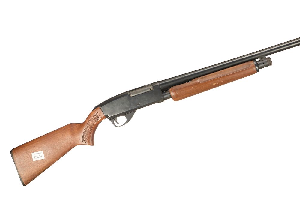 Lot 301: SAVAGE A 12 BORE PUMP ACTION SINGLE BARREL Ser No B668777