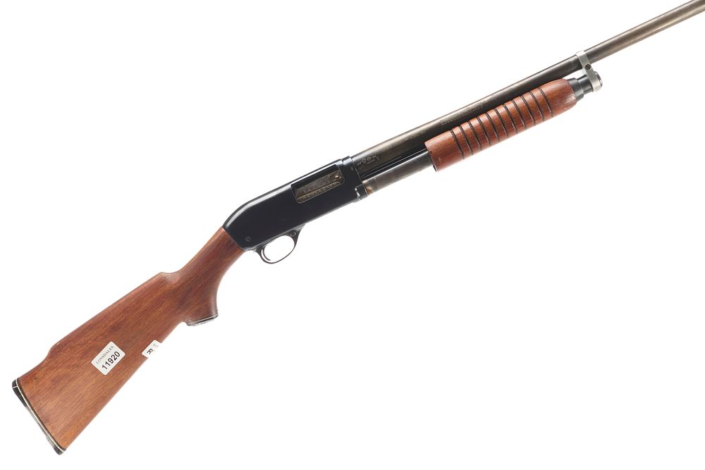 Lot 322: SQUIRES A 12-BORE PUMP ACTION Ser No 556273