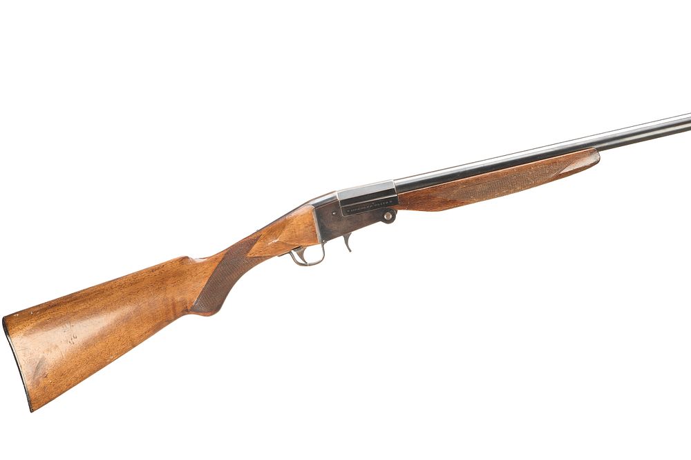 Lot 326: GAMBA A 12-BORE SINGLE SHOT Ser No 28065