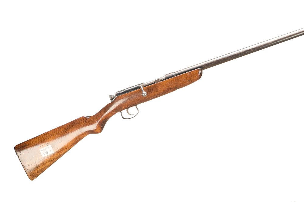 Lot 341: WEBLEY & SCOTT A .410 BOLT ACTION WITH MODERATOR Ser No 18589