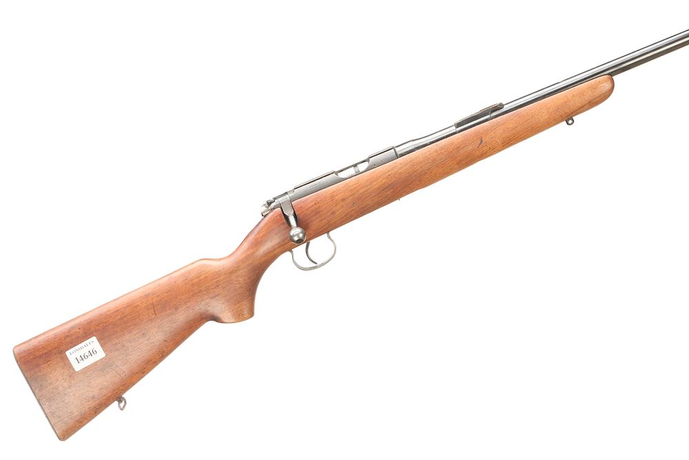 Lot 413: BRNO A .22 LR BOLT ACTION WITH MODERATOR Ser No 1352