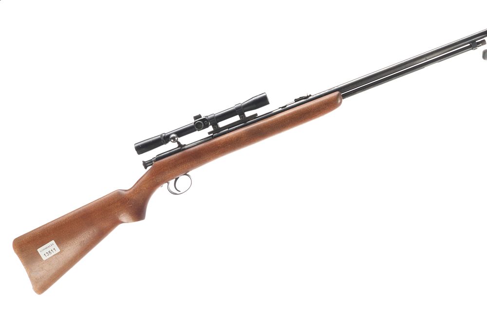 Lot 420: BSA A .22 BOLT-ACTION Ser No LE57980
