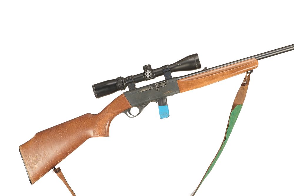 Lot 440: ANSCHUTZ A Mod 520 A .22LR SEMI AUTO WITH BUSHNELL SCOPE Ser No 121016