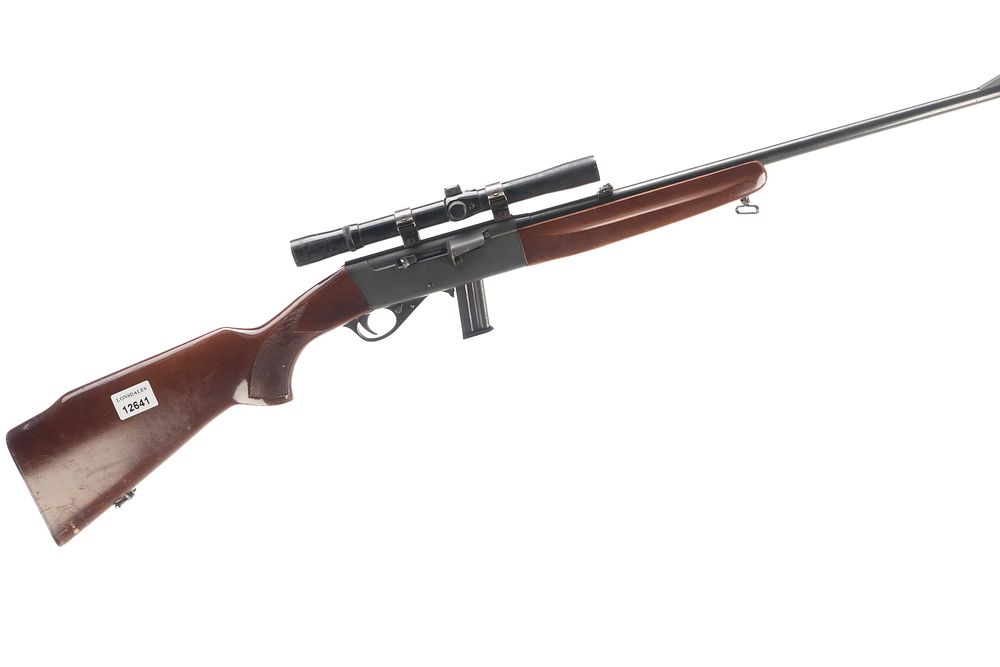 Lot 477: ANSCHUTZ A MOD 520 .22RF SEMI-AUTO Ser No 053577