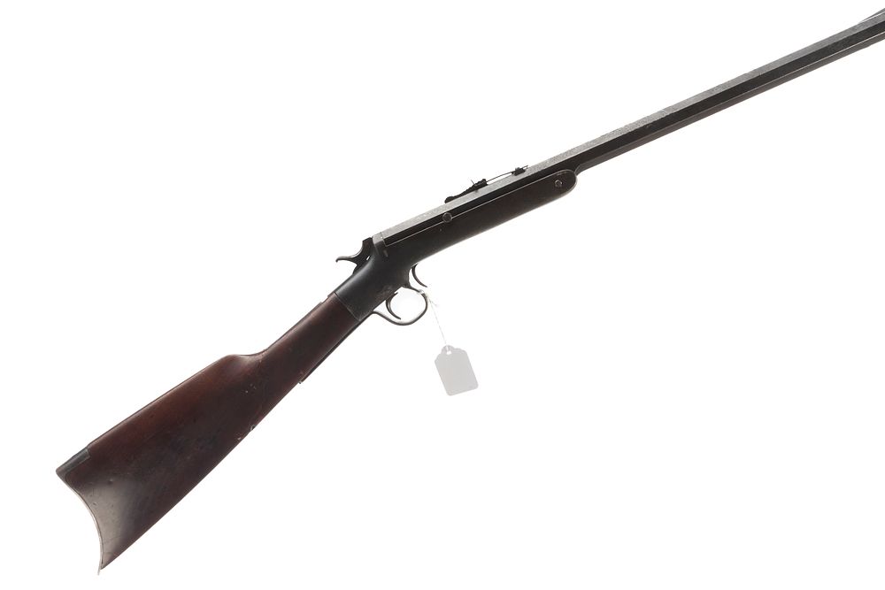 Lot 490: FRANK WESSON A .32-20 SINGLE-SHOT RIFLE NVSN