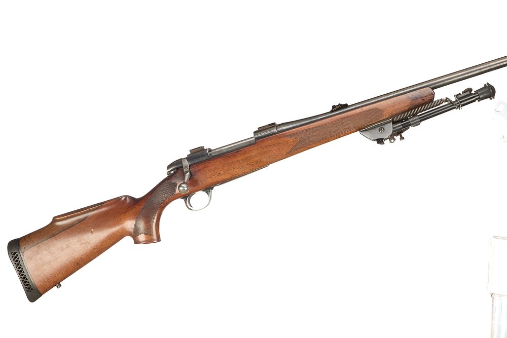 Lot 500: BSA A .243 WIN BOLT-ACTION WITH HARRIS BI POD Ser No 11R3984