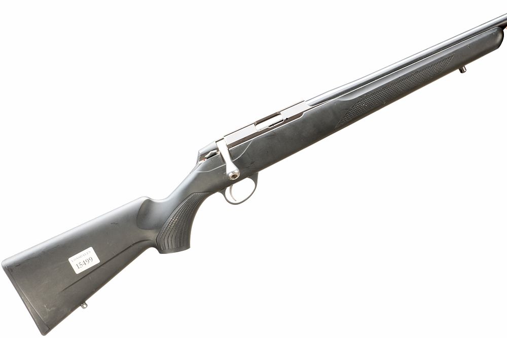 Lot 504: TIKKA A Mod TX1 .17 HMR BOLT ACTION RIFLE SER NO X775707