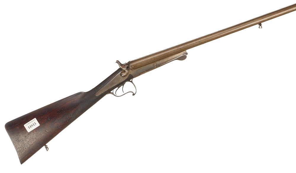 Lot 513: NVM
 A 16-BORE HAMMER ACTION Ser No 1054209