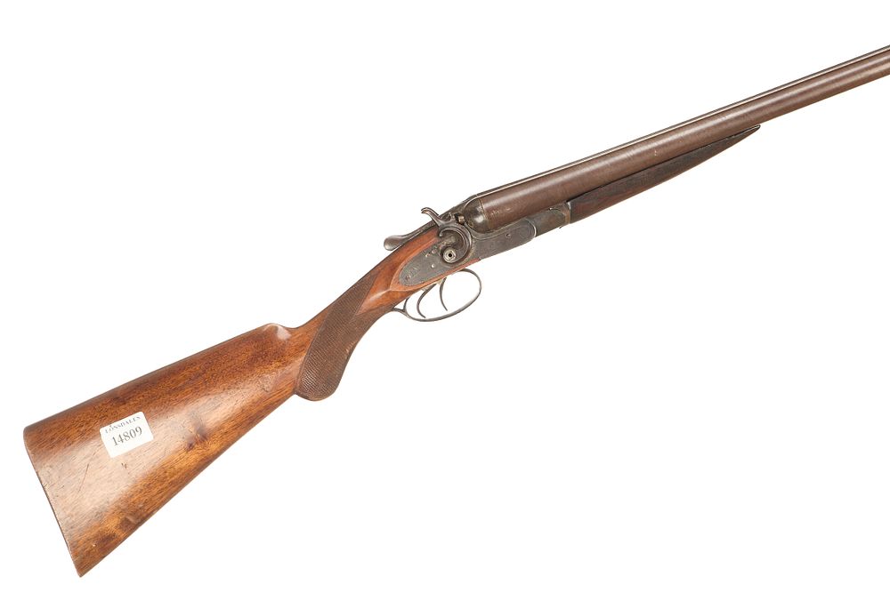 Lot 514: UNKNOWN
 A 12-BORE HAMMER ACTION Ser No 3022