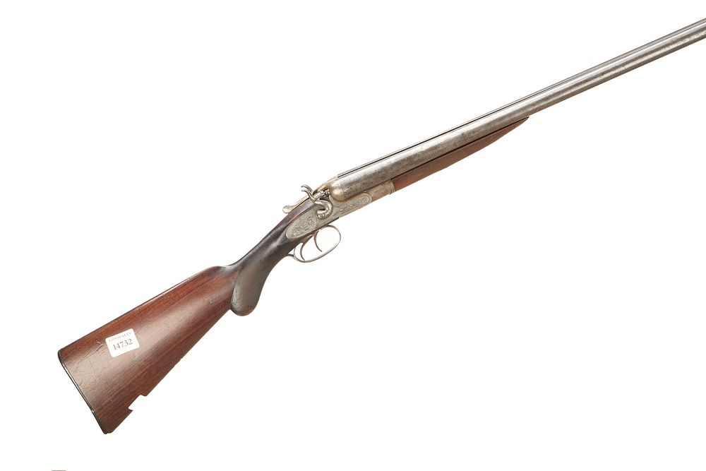 Lot 519: MIDLAND GUN COMPANY A 12-BORE HAMMER ACTION Ser No 27354